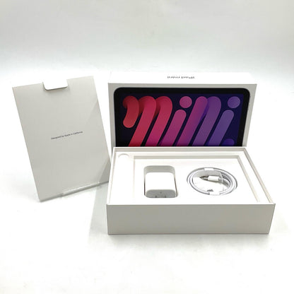 【全額返金保証】【最速発送】Apple iPad mini 8.3インチ 第7世代 128GB パープル Wi-Fi 超美品 動作確認済