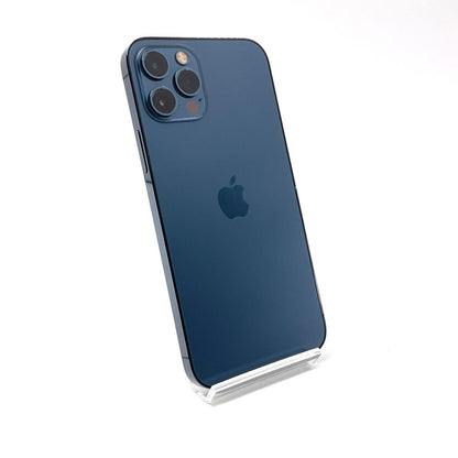 【全額返金保証】【最速発送】Apple iPhone iPhone 12 Pro 256GB パシフィックブルー Softbank 白ロム 動作確認済 85%