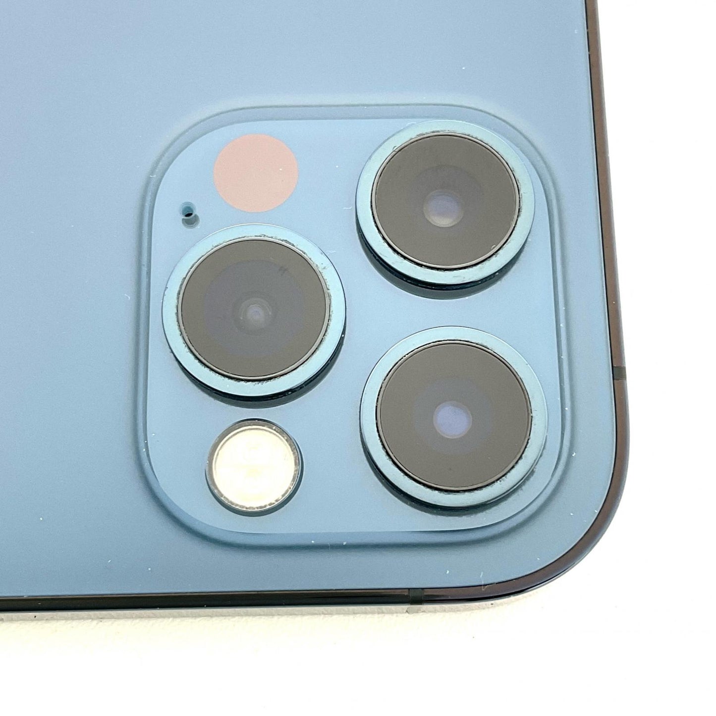 【全額返金保証】【最速発送】Apple iPhone iPhone 12 Pro 256GB パシフィックブルー Softbank 白ロム 動作確認済 85%