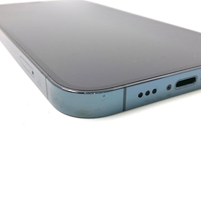【全額返金保証】【最速発送】Apple iPhone iPhone 12 Pro 256GB パシフィックブルー Softbank 白ロム 動作確認済 85%