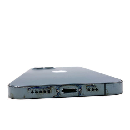 【全額返金保証】【最速発送】Apple iPhone iPhone 12 Pro 256GB パシフィックブルー docomo 白ロム 動作確認済 92%