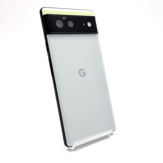 【全額返金保証】【最速発送】Google Pixel 6 128GB Sorta Seafoam au Pixel6 超美品 動作確認済