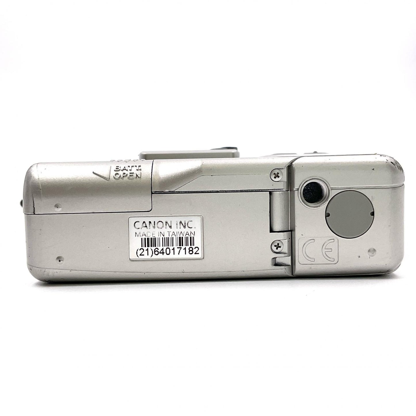 【全額返金保証】【最速発送】Canon コンパクトデジタルカメラ IXY220 シルバー 動作確認済