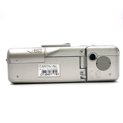 【全額返金保証】【最速発送】Canon コンパクトデジタルカメラ IXY220 シルバー 動作確認済