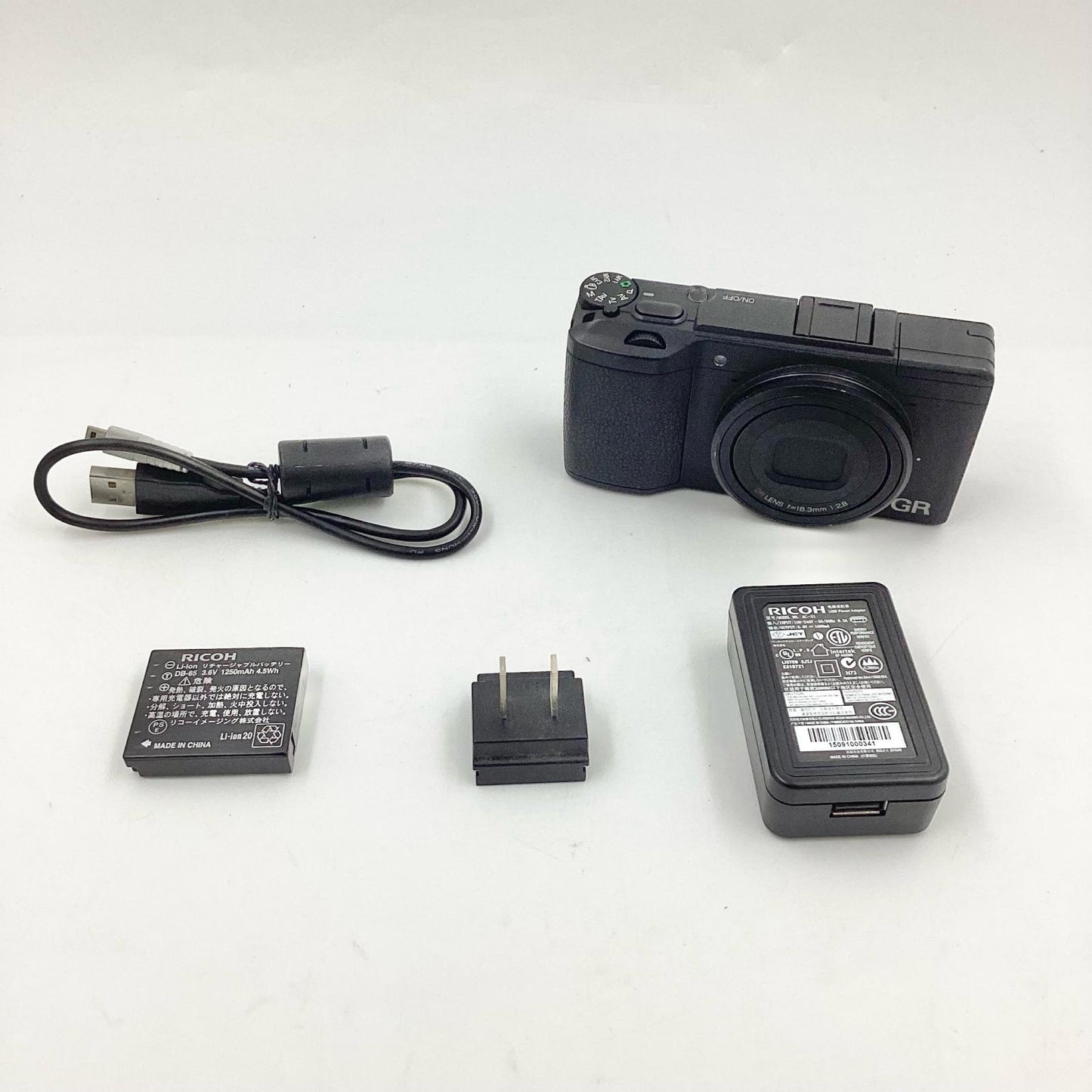 【全額返金保証】【最速発送】RICOH コンパクトデジタルカメラ GR II 動作確認済