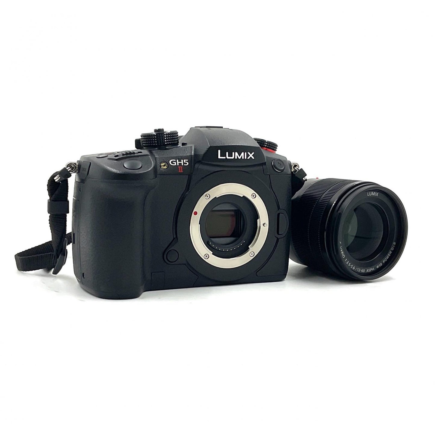 【全額返金保証】【最速発送】Panasonic デジタル一眼 LUMIX DC-GH5M2M 標準ズームレンズキット ブラック 美品 動作確認済