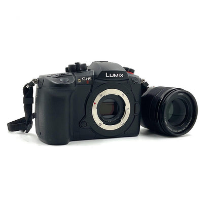 【全額返金保証】【最速発送】Panasonic デジタル一眼 LUMIX DC-GH5M2M 標準ズームレンズキット ブラック 美品 動作確認済