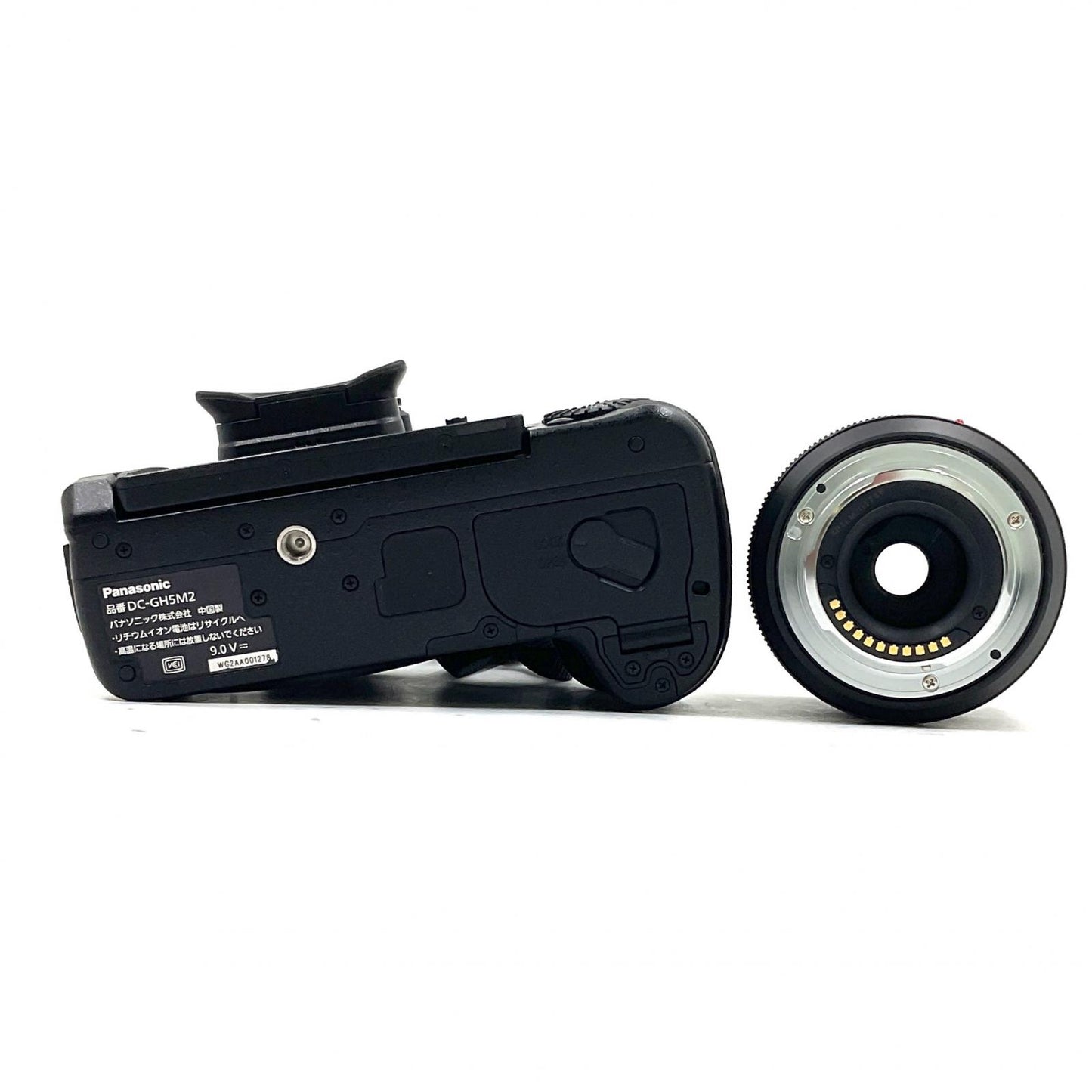 【全額返金保証】【最速発送】Panasonic デジタル一眼 LUMIX DC-GH5M2M 標準ズームレンズキット ブラック 美品 動作確認済