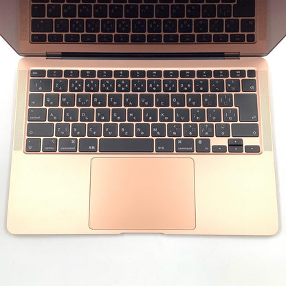 【全額返金保証】【最速発送】Apple MacBook Air 13.3インチ 2020 Apple M1 8GB SSD 512GB ゴールド 98% 美品 動作確認済