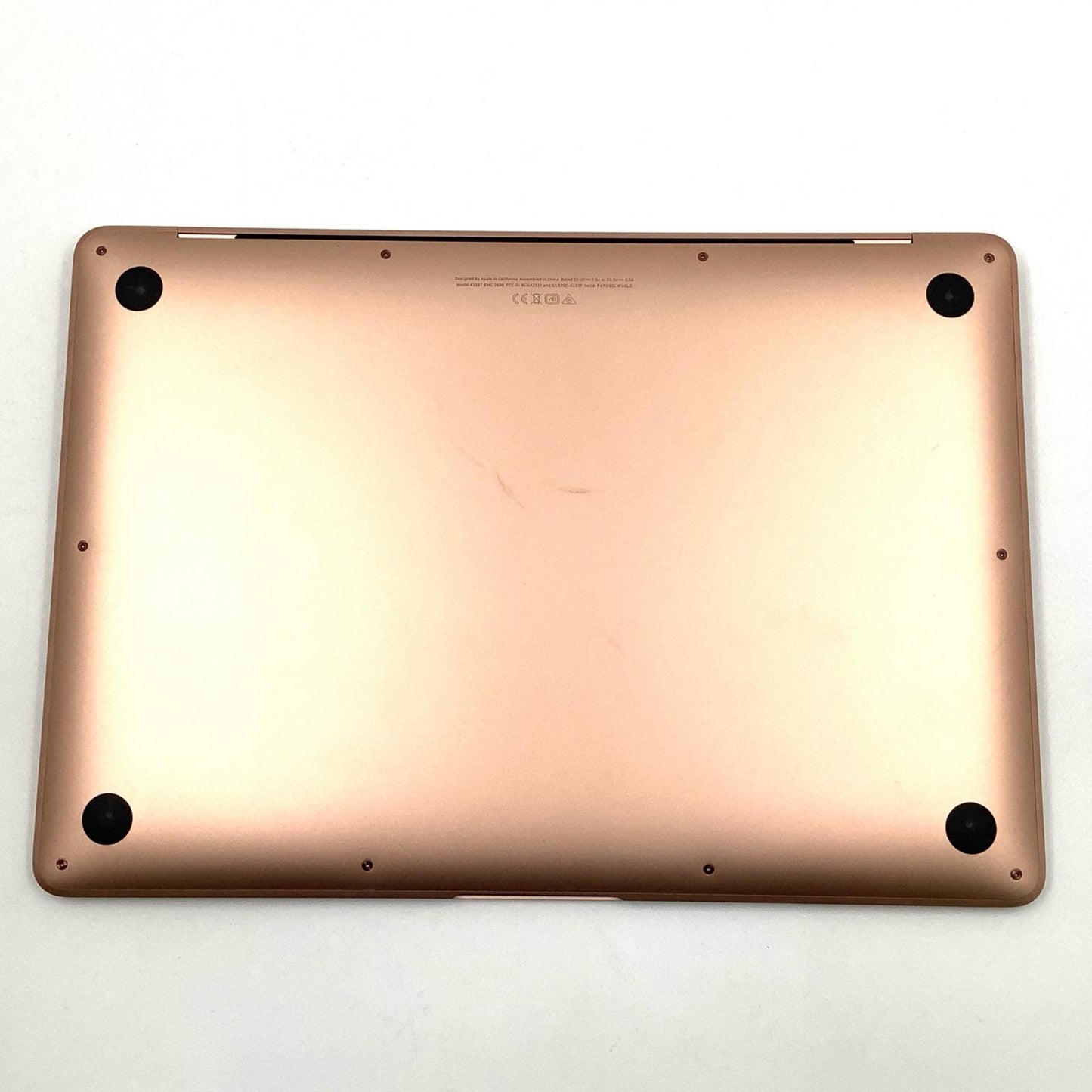 【全額返金保証】【最速発送】Apple MacBook Air 13.3インチ 2020 Apple M1 8GB SSD 512GB ゴールド 98% 美品 動作確認済