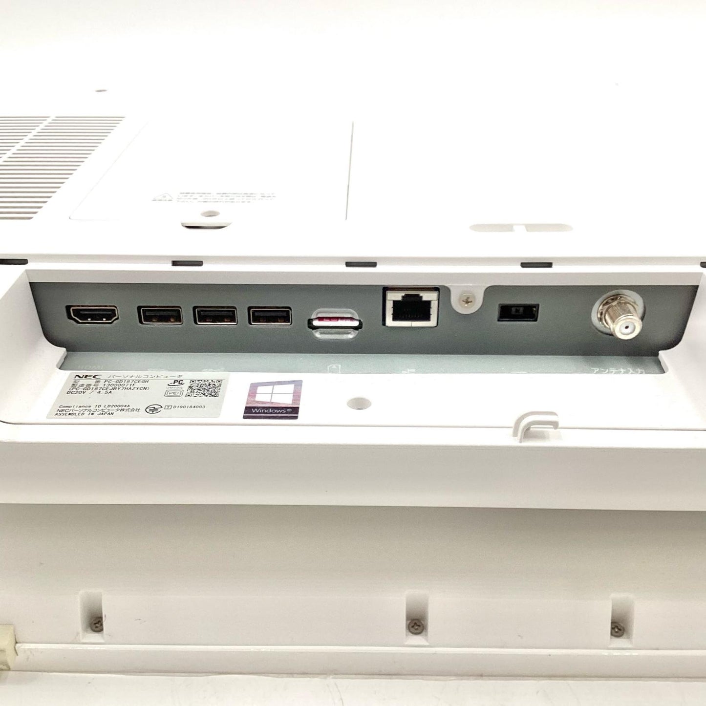 【全額返金保証】【最速発送】NEC LAVIE モニタ一体型デスクトップPC PC-GD187CEGH 27インチ Intel Core i7-10510U 16GB M.2 SSD 512GB HDD 3TB 美品 動作確認済