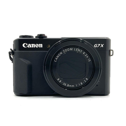 【全額返金保証】【最速発送】Canon コンパクトデジタルカメラ PowerShot G7 X Mark II 美品 動作確認済