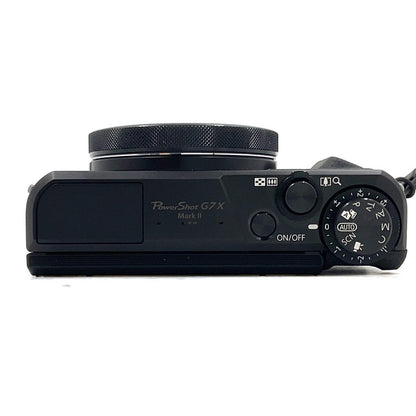 【全額返金保証】【最速発送】Canon コンパクトデジタルカメラ PowerShot G7 X Mark II 美品 動作確認済