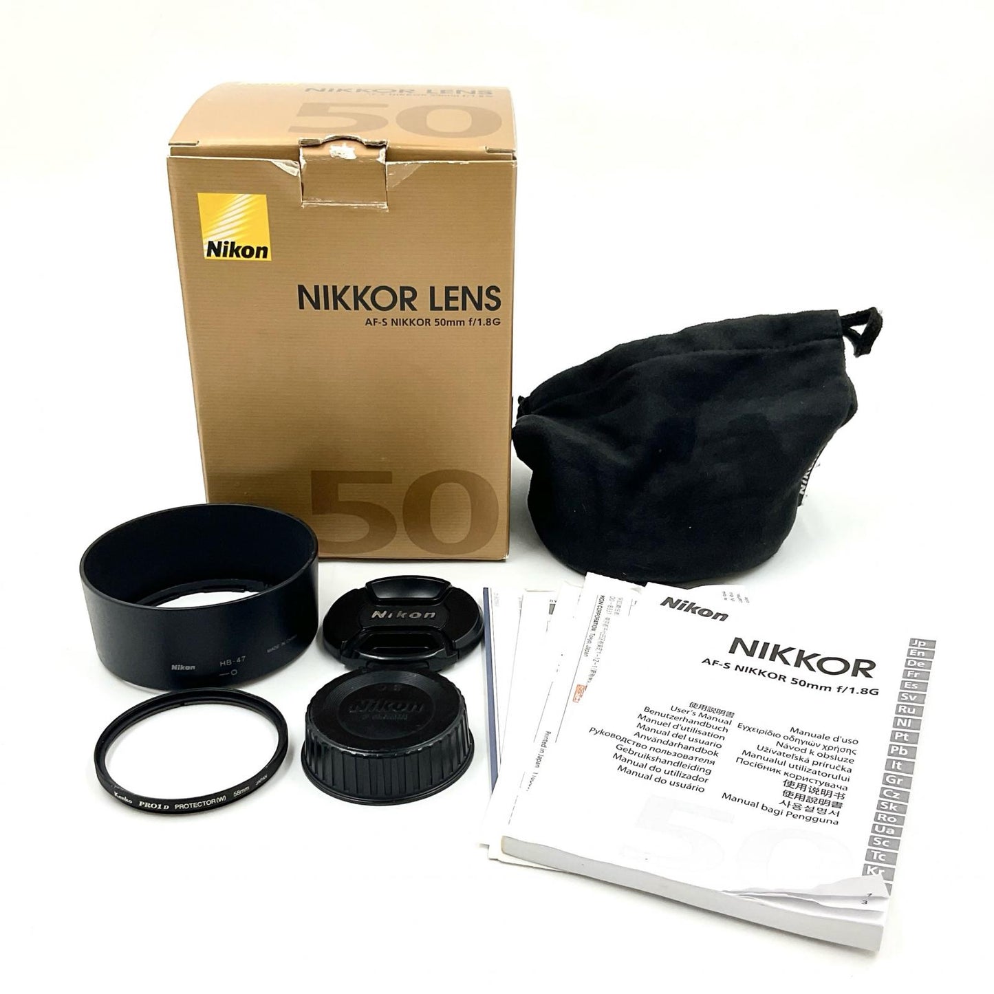 【最速発送】Nikon AF-S NIKKOR 50mm f/1.8G【難有】