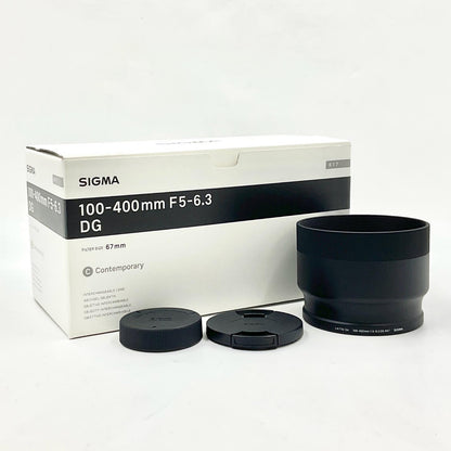 【全額返金保証】【最速発送】SIGMA 100-400mm F5-6.3 DG OS HSM [ニコン用] 美品 動作確認済