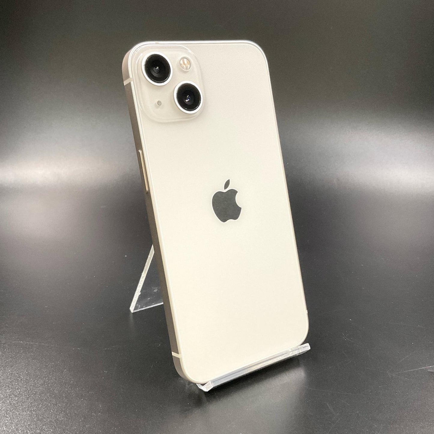 【全額返金保証】【最速発送】Apple iPhone iPhone 13 128GB スターライト au 白ロム 動作確認済 85%