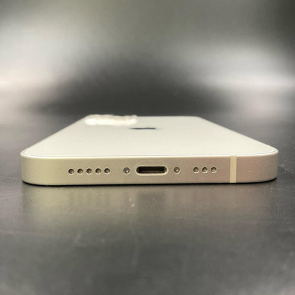 【全額返金保証】【最速発送】Apple iPhone iPhone 13 128GB スターライト au 白ロム 動作確認済 85%