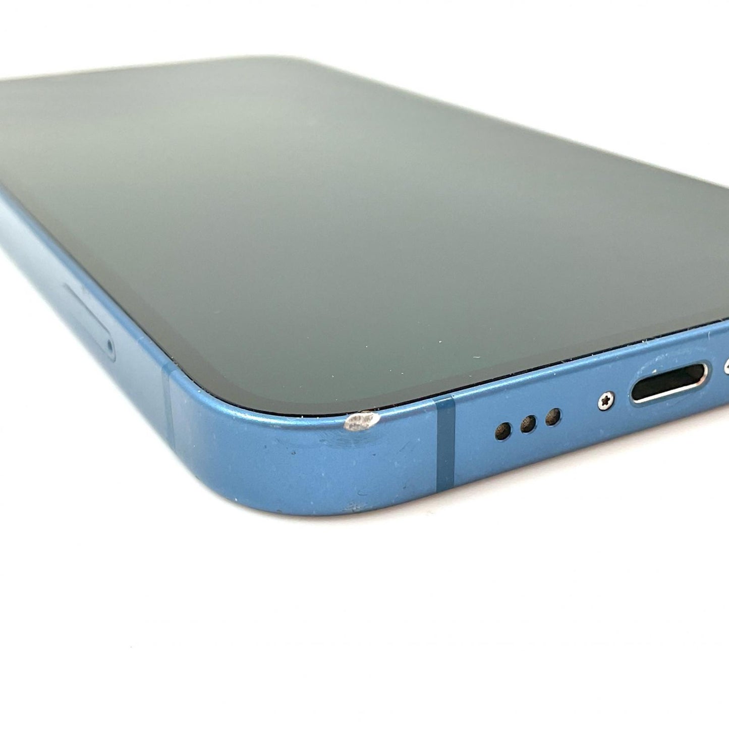 【全額返金保証】【最速発送】Apple iPhone iPhone 13 128GB ブルー au 白ロム 動作確認済 75%