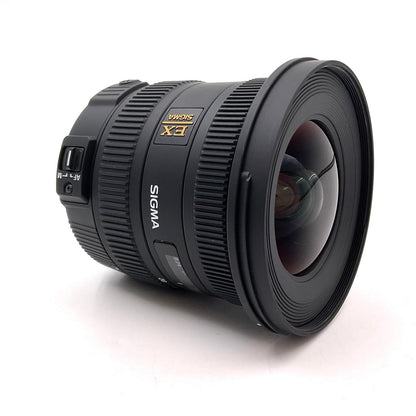 【全額返金保証】【最速発送】SIGMA 10-20mm F3.5 EX DC HSM ニコン用 美品 動作確認済