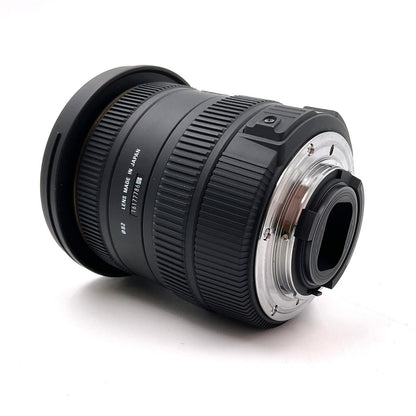 【全額返金保証】【最速発送】SIGMA 10-20mm F3.5 EX DC HSM ニコン用 美品 動作確認済