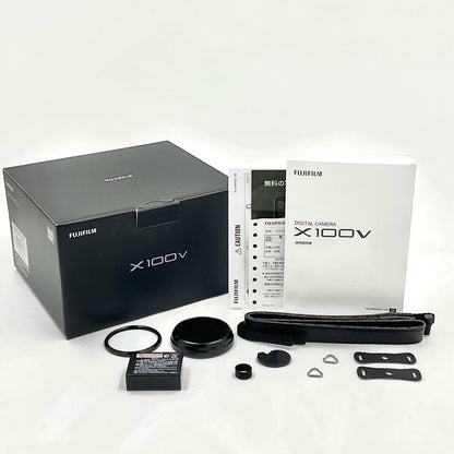 【最速発送】FUJIFILM コンパクトデジタルカメラ X100V ブラック【難有】