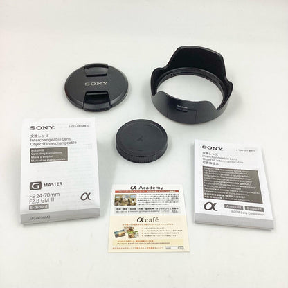 【全額返金保証】【最速発送】Sony FE 24-70mm F2.8 GM II SEL2470GM2 動作確認済