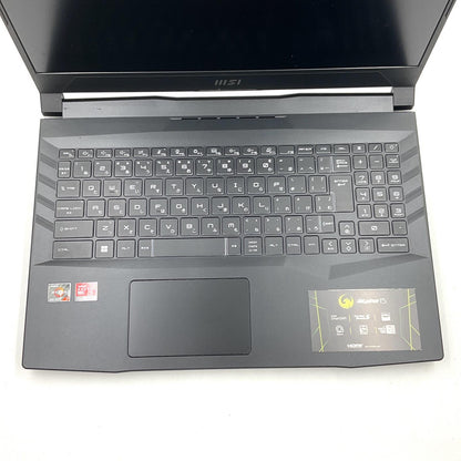 【最速発送】MSI Alpha 15 B5EEK Ryzen 7 5800H 16GB M.2 SSD 512GB AMD Radeon RX 6600M 65.9%【難有】