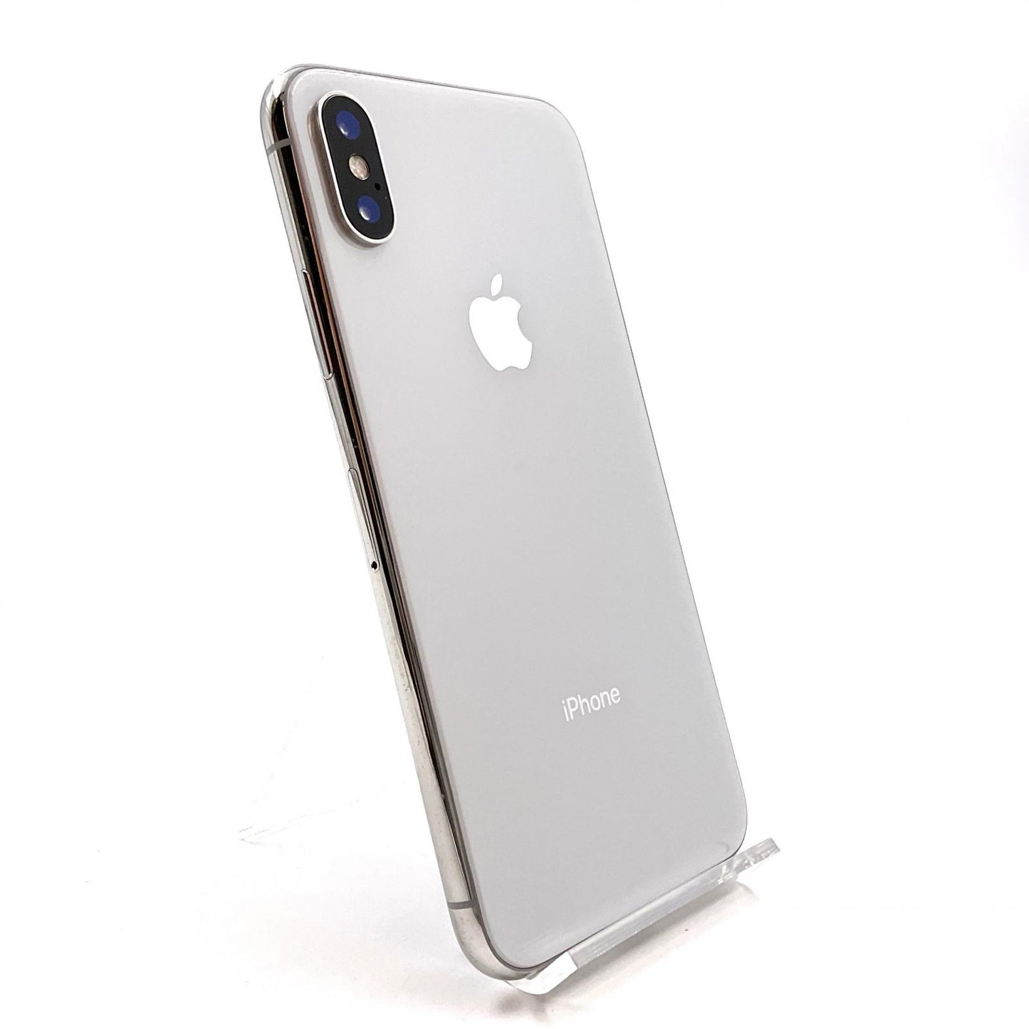 【全額返金保証】【最速発送】Apple iPhone iPhone X 256GB シルバー docomo 白ロム 動作確認済 80%