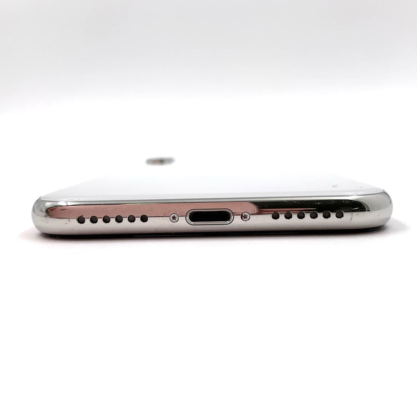 【全額返金保証】【最速発送】Apple iPhone iPhone X 256GB シルバー docomo 白ロム 動作確認済 80%