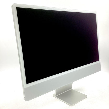 【全額返金保証】【最速発送】Apple iMac 24インチ Apple M3 8GB SSD 256GB シルバー 美品 動作確認済