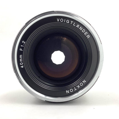 【全額返金保証】【最速発送】COSINA フォクトレンダー NOKTON 40mm F1.2 Aspherical [ライカM用] 美品 動作確認済