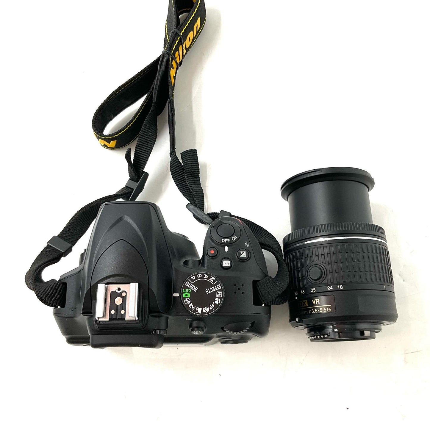 【全額返金保証】【最速発送】Nikon デジタル一眼 D3400 18-55 VR レンズキット [ブラック] 動作確認済