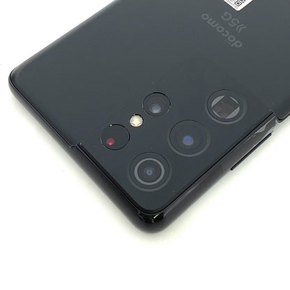 【全額返金保証】【最速発送】SAMSUNG Galaxy S21 Ultra 5G 256GB ブラック SIMフリー SC-52B 白ロム 動作確認済
