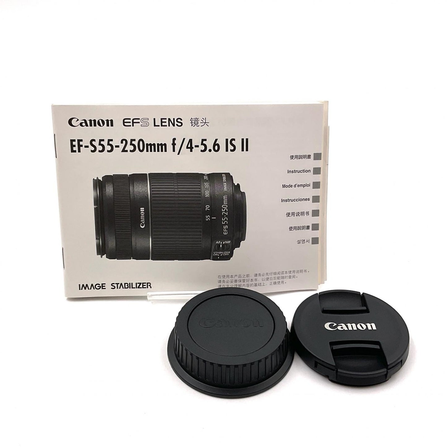 【全額返金保証】【最速発送】Canon EF-S55-250mm F4-5.6 IS II 美品 動作確認済
