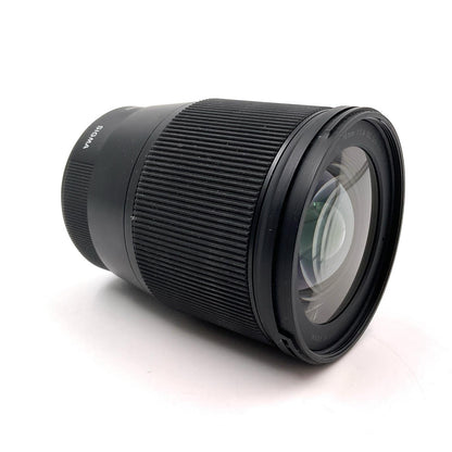 【全額返金保証】【最速発送】SIGMA 16mm F1.4 DC DN [フジフイルム用] 動作確認済