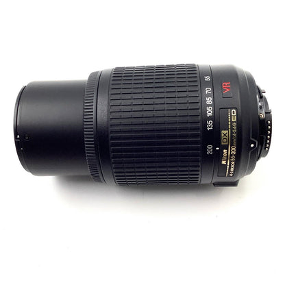 【最速発送】Nikon AF-S DX VR Zoom-Nikkor 55-200mm f/4-5.6G IF-ED【難有】