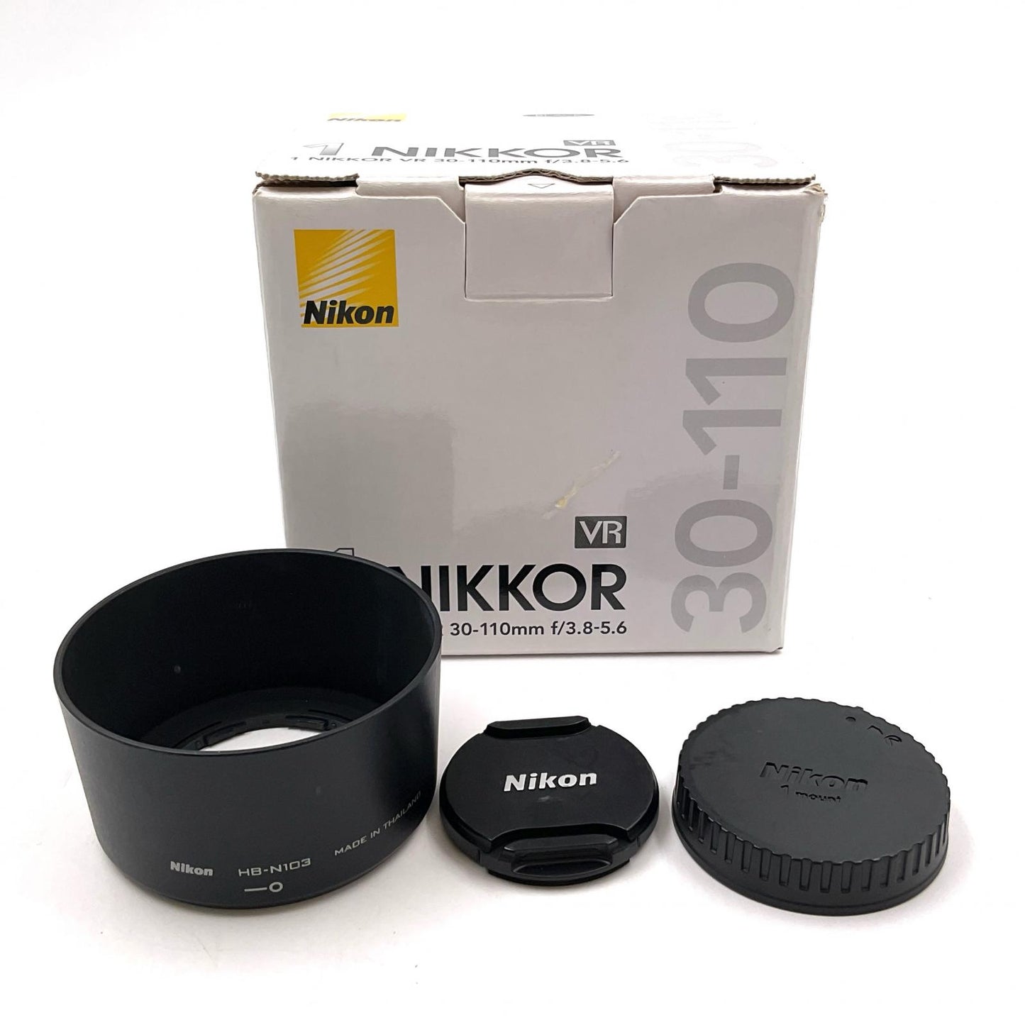【全額返金保証】【最速発送】Nikon 1 NIKKOR VR 30-110mm f/3.8-5.6 [ブラック] 美品 動作確認済