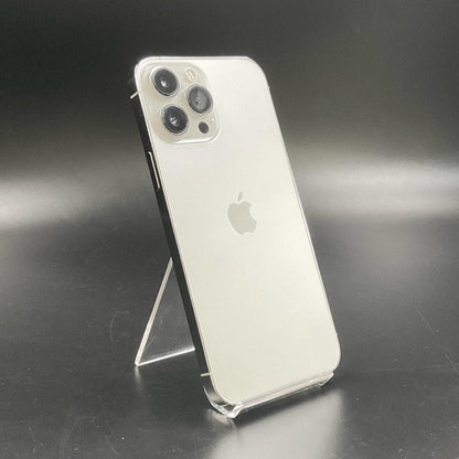 【全額返金保証】【最速発送】Apple iPhone iPhone 13 Pro Max 128GB シルバー docomo 動作確認済 84%