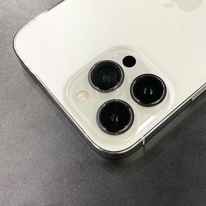 【全額返金保証】【最速発送】Apple iPhone iPhone 13 Pro Max 128GB シルバー docomo 動作確認済 84%