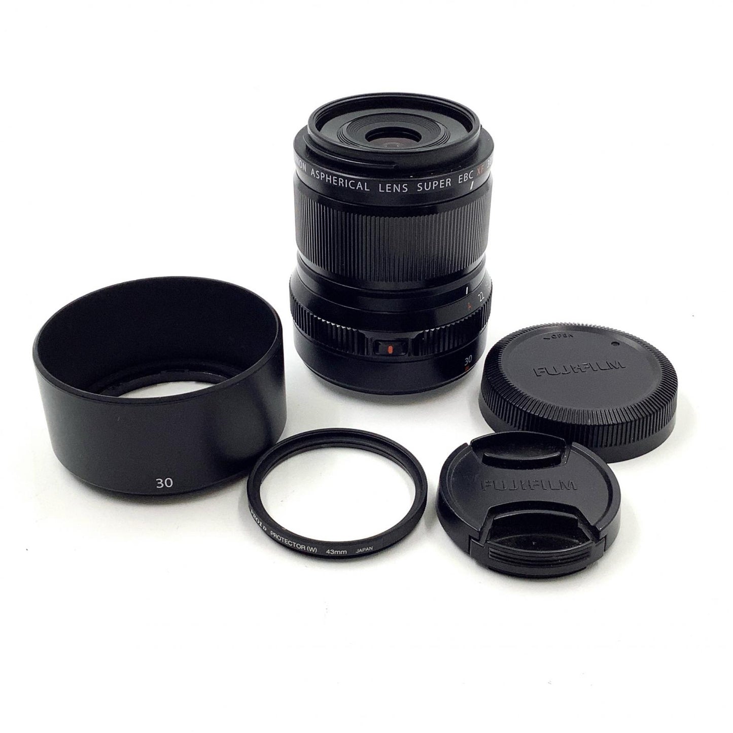 【全額返金保証】【最速発送】FUJIFILM フジノンレンズ XF30mmF2.8 R LM WR Macro 動作確認済