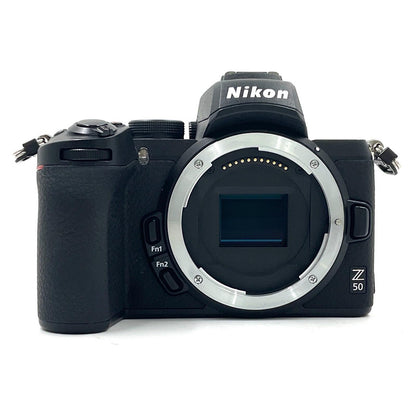 【全額返金保証】【最速発送】Nikon デジタル一眼 Z 50 ダブルズームキット ブラック 美品 動作確認済