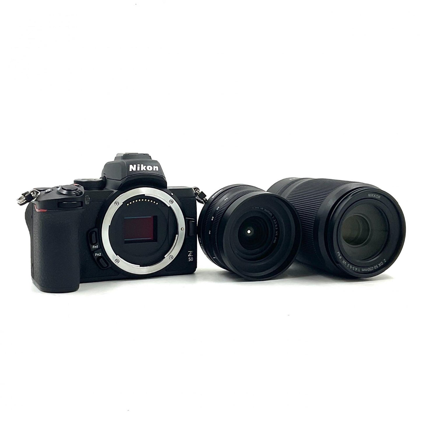 【全額返金保証】【最速発送】Nikon デジタル一眼 Z 50 ダブルズームキット ブラック 美品 動作確認済