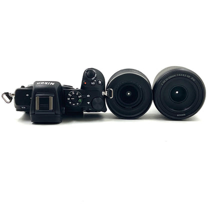 【全額返金保証】【最速発送】Nikon デジタル一眼 Z 50 ダブルズームキット ブラック 美品 動作確認済