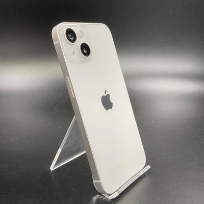 【全額返金保証】【最速発送】Apple iPhone iPhone 13 128GB スターライト au 動作確認済 85%