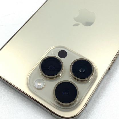 【全額返金保証】【最速発送】Apple iPhone iPhone 14 Pro 128GB ゴールド SIMフリー 動作確認済 85%