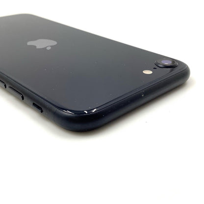 【全額返金保証】【最速発送】Apple iPhone iPhone SE（第3世代） 64GB ミッドナイト SIMフリー 動作確認済 86%