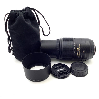 【全額返金保証】【最速発送】Nikon AF-S DX NIKKOR 55-300mm f/4.5-5.6G ED VR 動作確認済