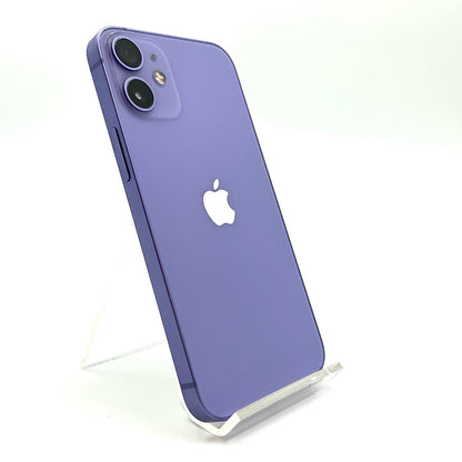 【全額返金保証】【最速発送】Apple iPhone iPhone 12 mini 64GB パープル SIMフリー 美品 動作確認済 86%
