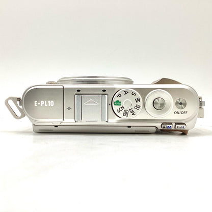 【全額返金保証】【最速発送】OLYMPUS デジタル一眼 PEN E-PL10 ボディ ブラウン 美品 動作確認済