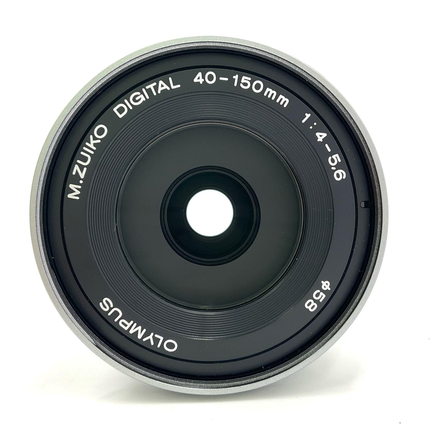 【全額返金保証】【最速発送】OLYMPUS M.ZUIKO DIGITAL ED 40-150mm F4.0-5.6 R [シルバー] 美品 動作確認済